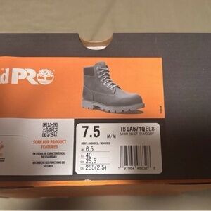 Timberland PRO Medium Gray Safety Boots